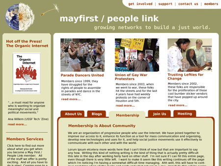 mayfirst / people link website